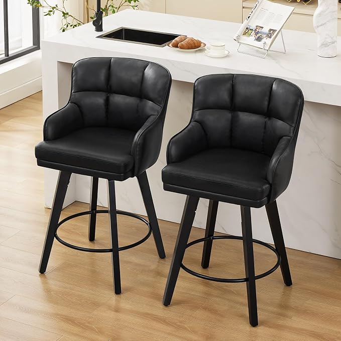 Black- Faux Leather