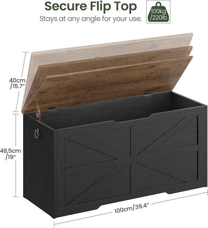 Walnut + Black