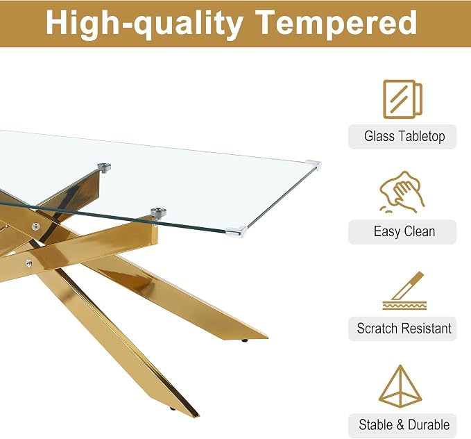 Gold-coffee Table