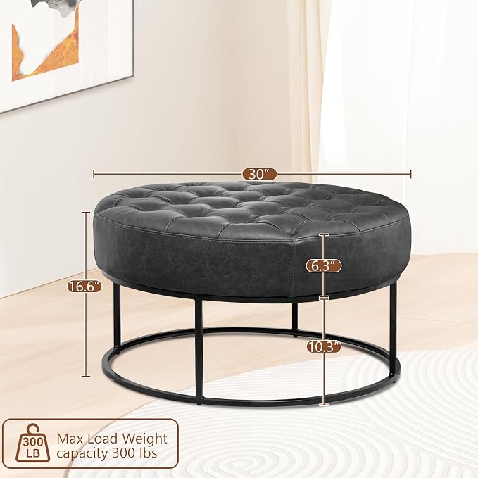 Vintage Black-round