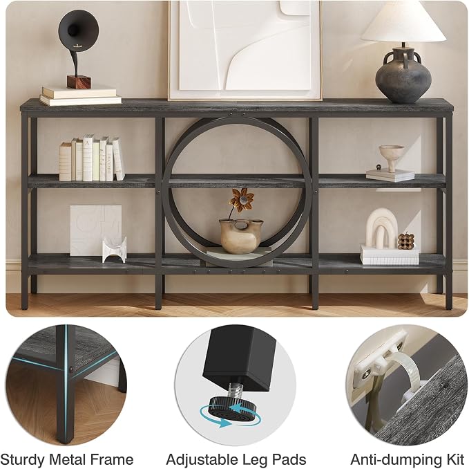 Grey Oak+black
