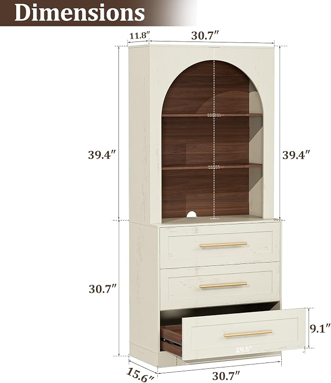 Beige Dresser