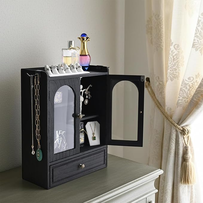 Black With Drawer