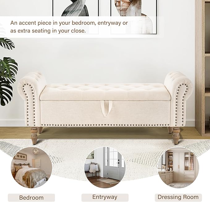 Faux Linen/Beige