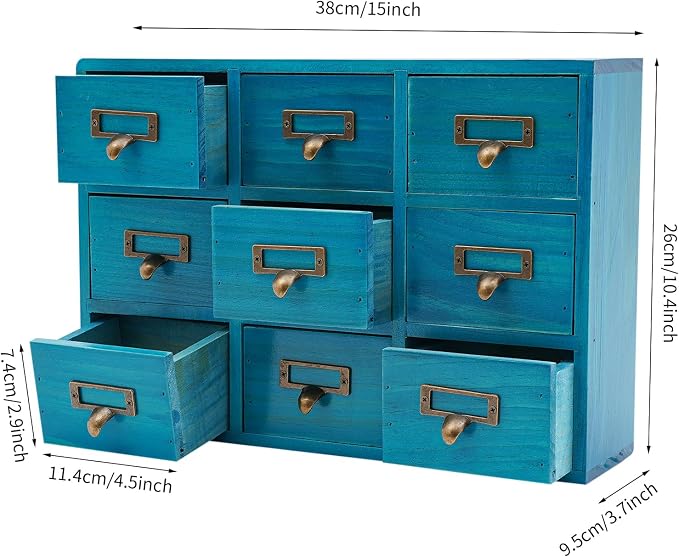 Blue-9 Drawer