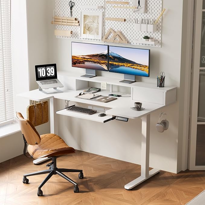 White With Drawers