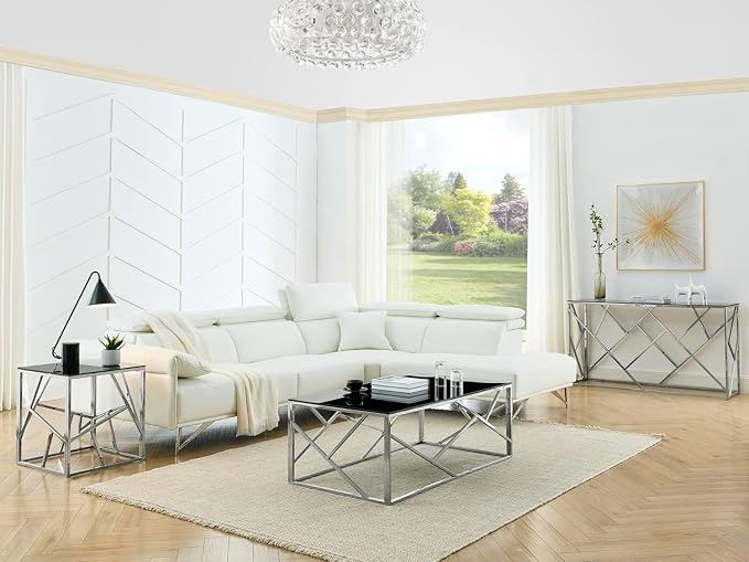 Silver Black - Coffee Table