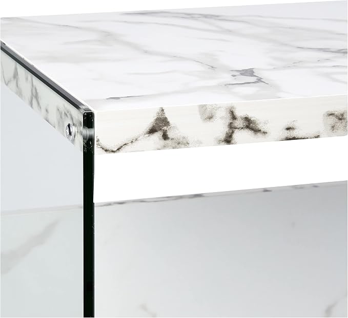 Faux White Marble