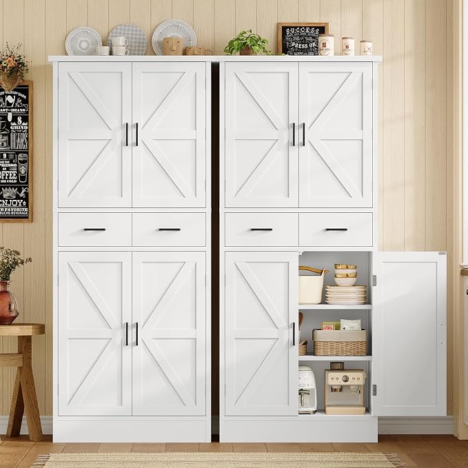 White, Door Shelves
