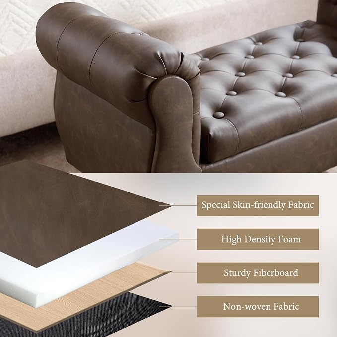Brown-pu Leather
