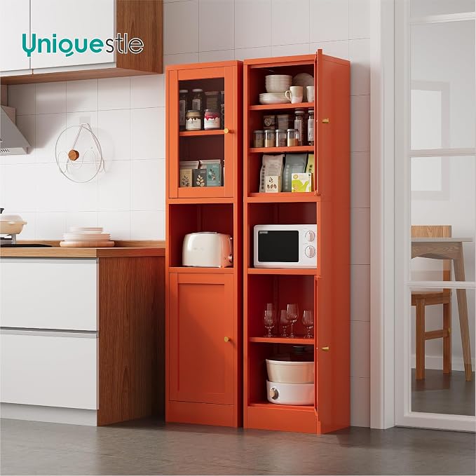 Orange-glass Door