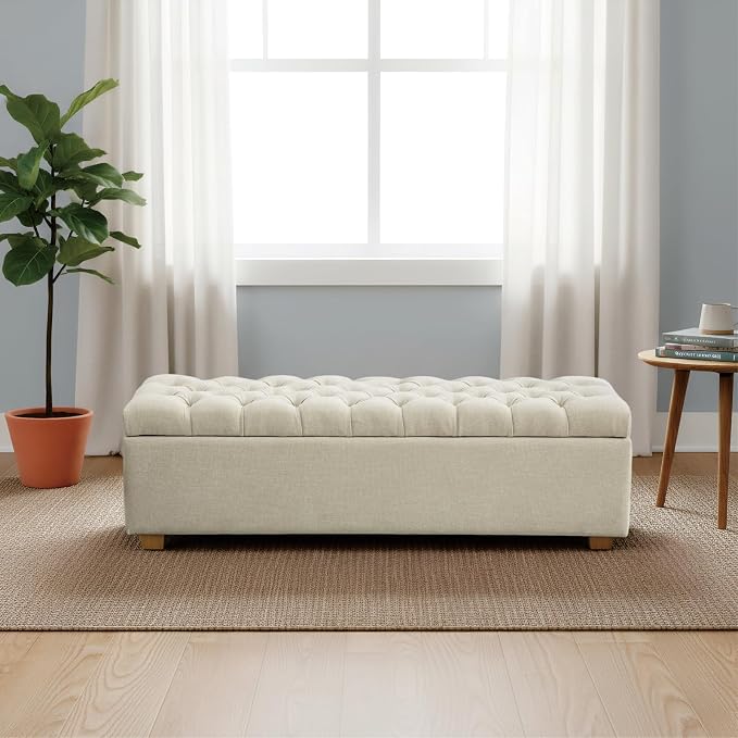 Storage Bench-beige
