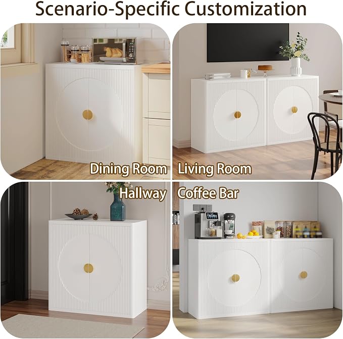 Sideboard Cabinet - White