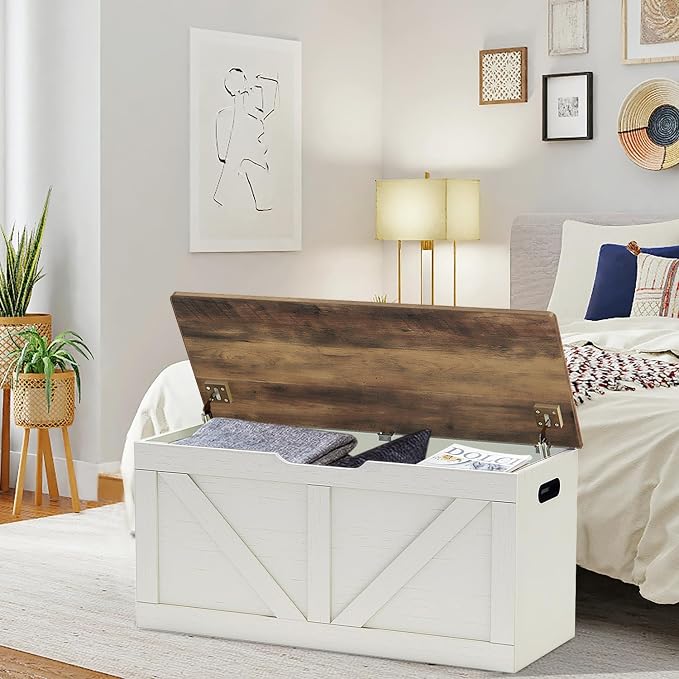 Brown + Rustic White