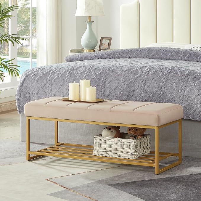 Taupe Bench