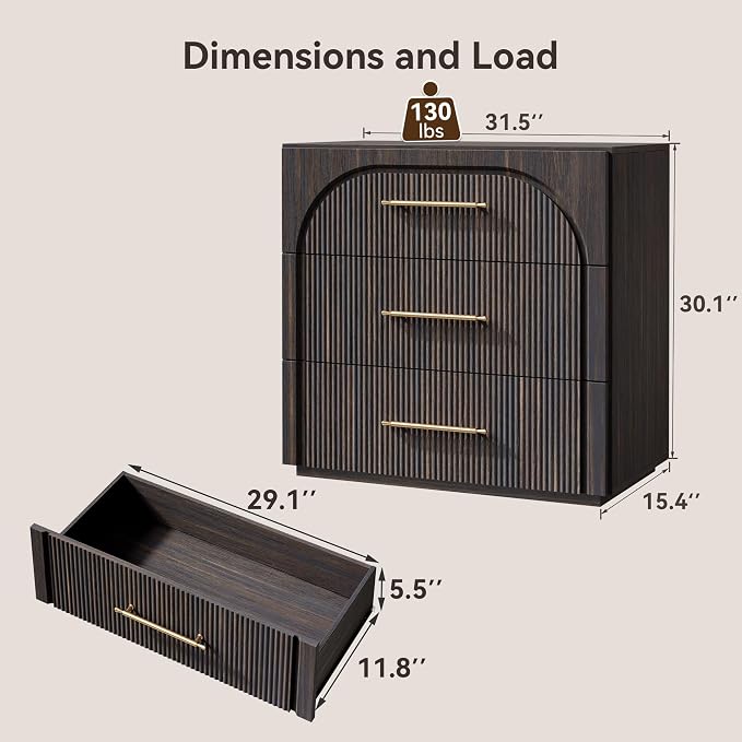 Dark Walnut-drawers