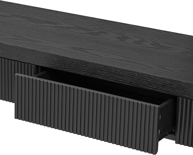 55in Black 3 Drawers