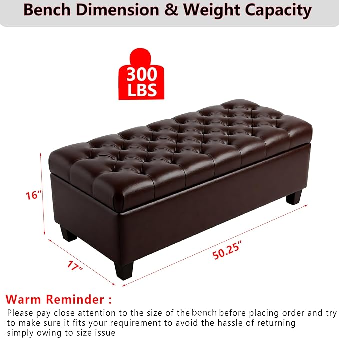 Faux Leather Brown