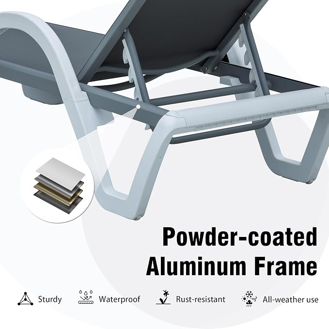 Grey With Armrest