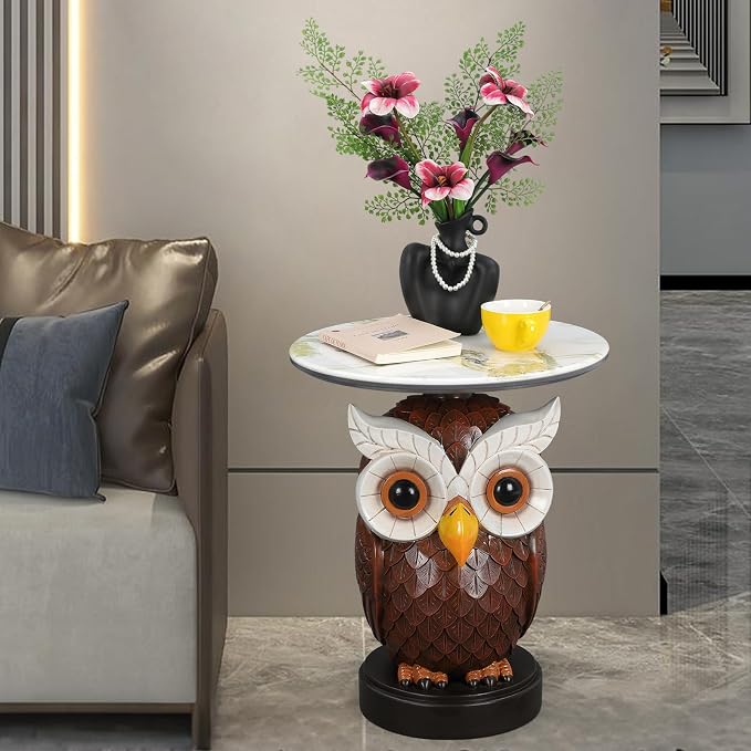 Realistic Colored Owl
