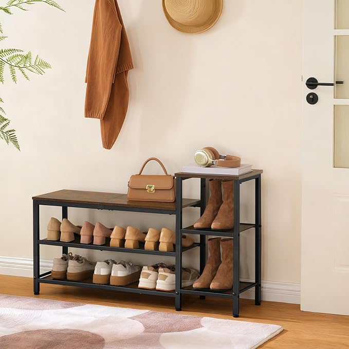 Rustic Brown + Black