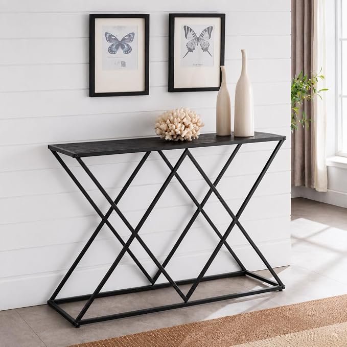Black Metal - Crisscross Design