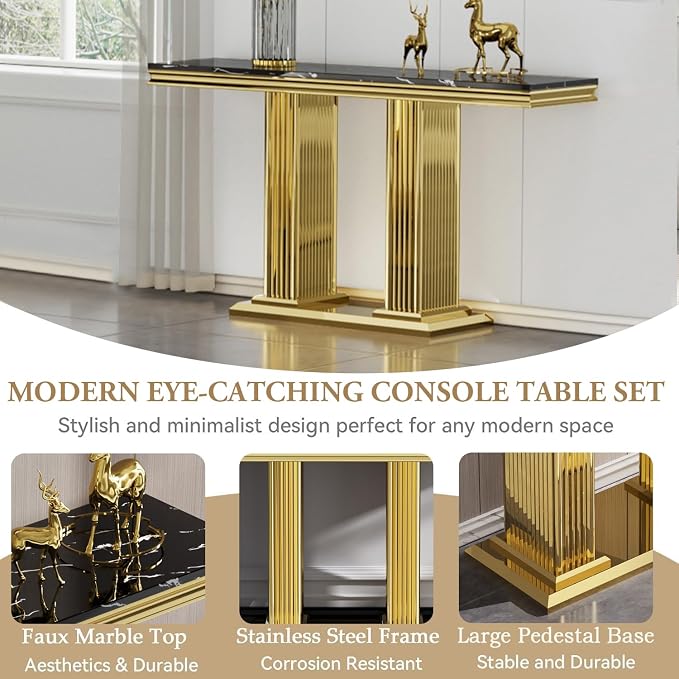 Black Gold Console