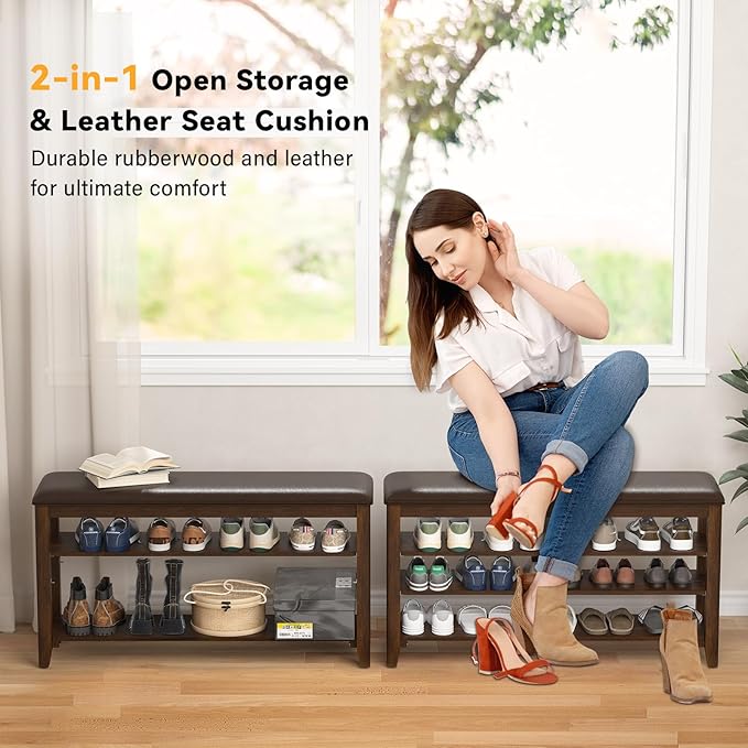 Walnut (Leather Cushion)