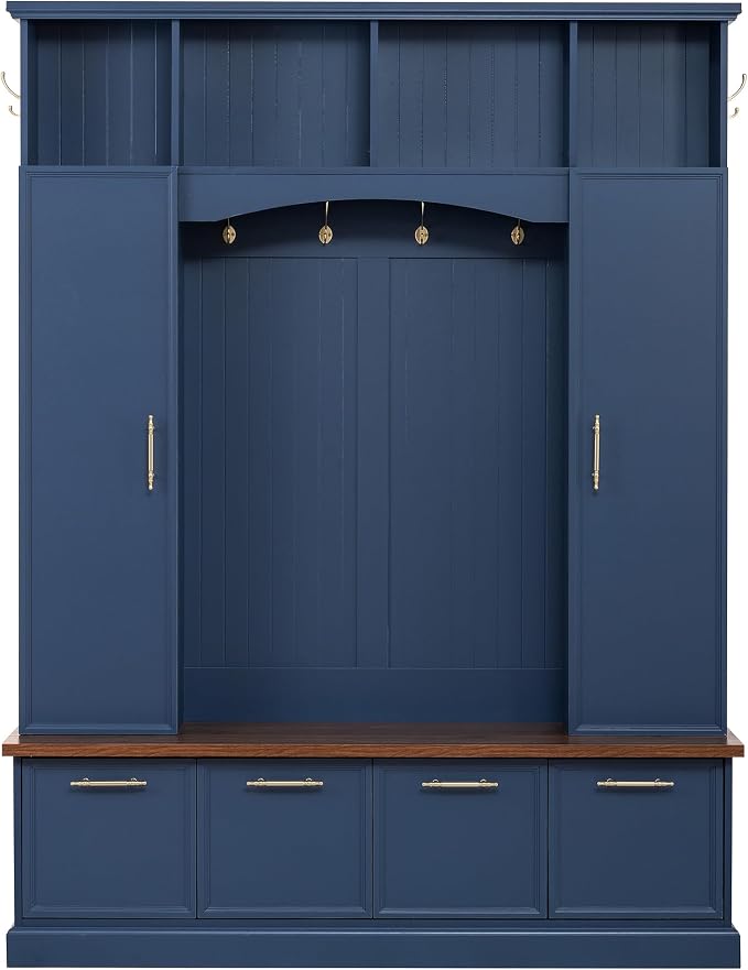 Blue/Adjustable Shelves