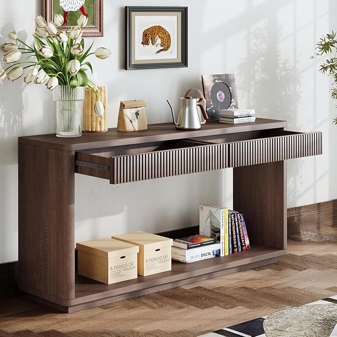 Drawers-walnut
