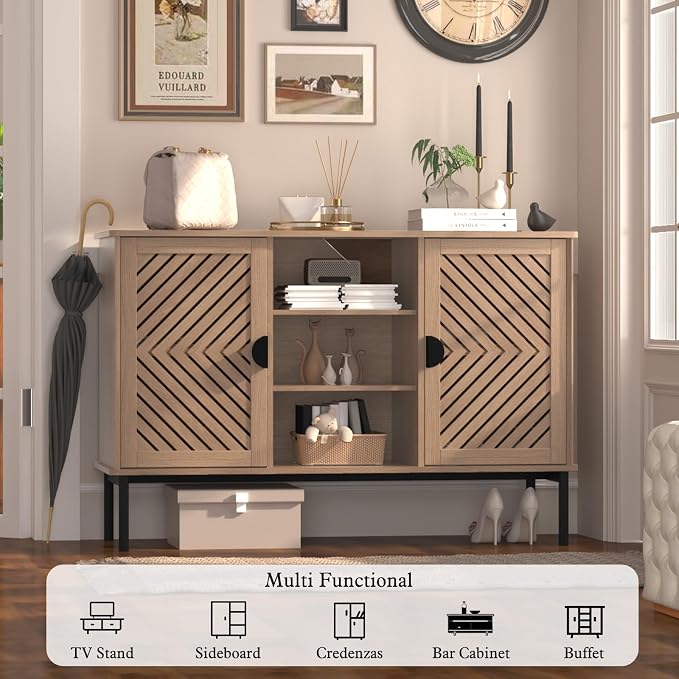 Wood-2 Doors & 3 Shelves