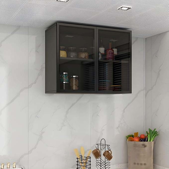 Gray Black Frame-grey Glass