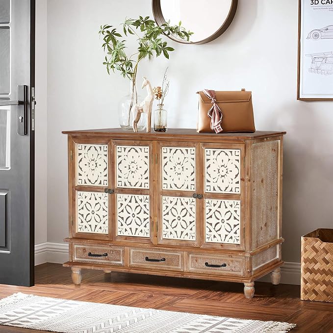 Natural Wood, Chic White