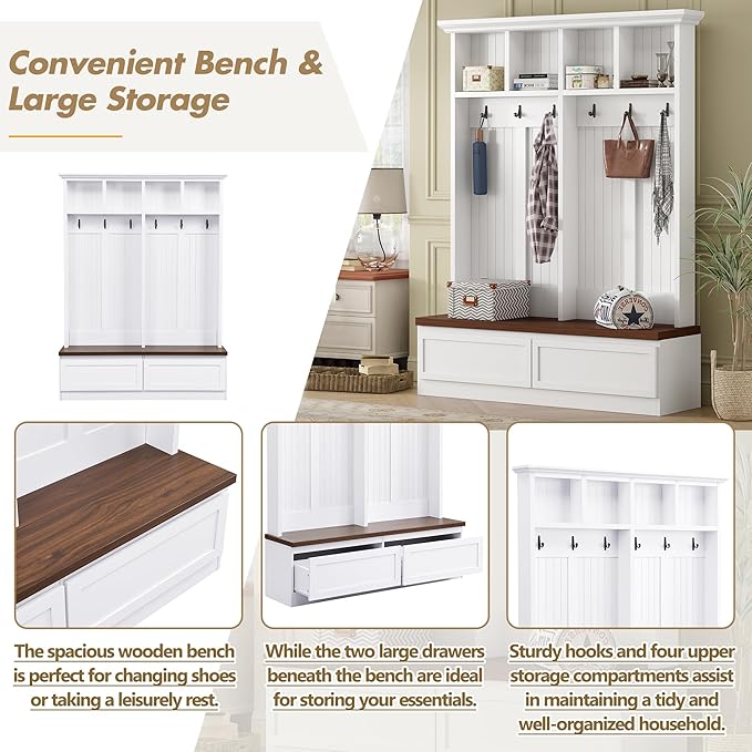 White/Coat Rack