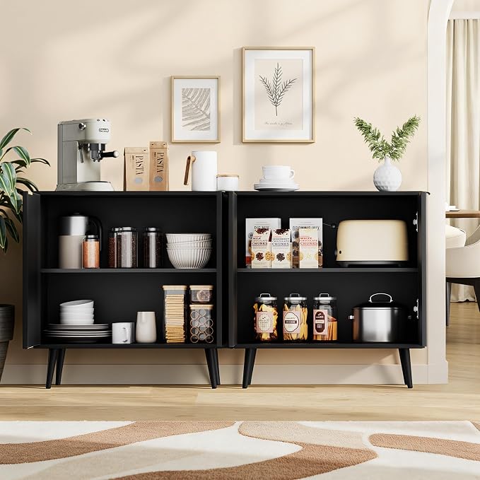 Black丨fluted Panel