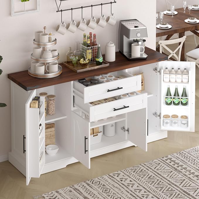 2 Drawers-white