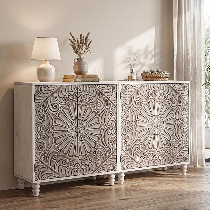 Gray Flower Pattern