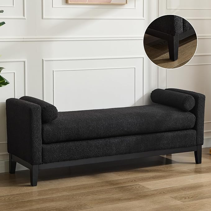 Black Wood Legs-boucle Black
