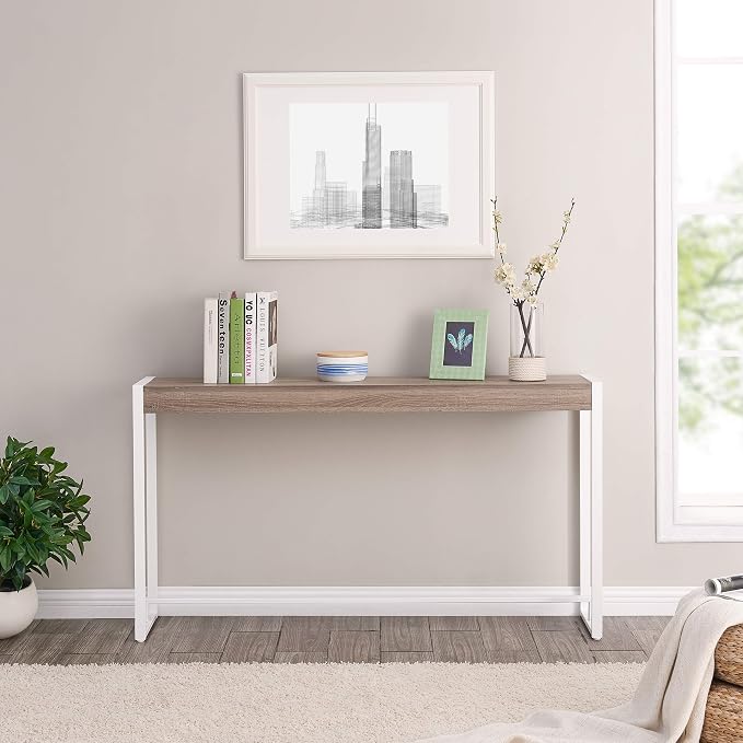 Mocha Gray With White
