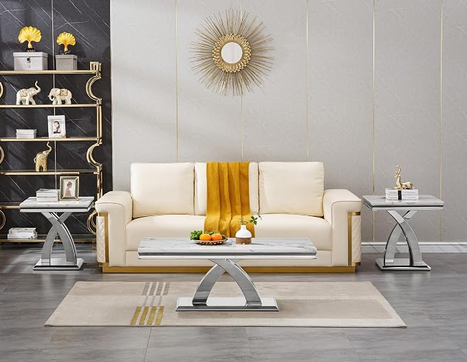 White Marble& Silver8