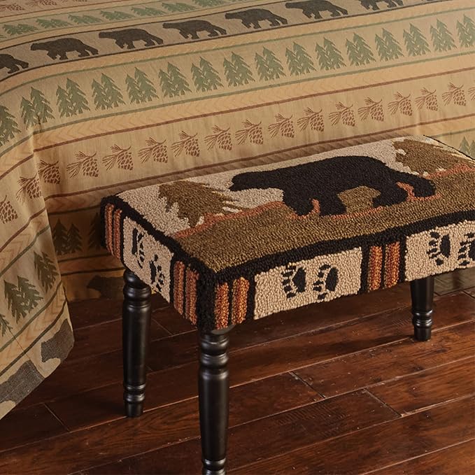 Adirondack Bear Bench