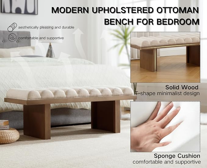 Linen Beige-brown Legs