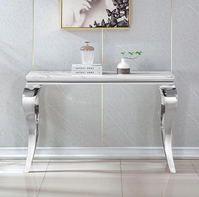 Silver-console Table