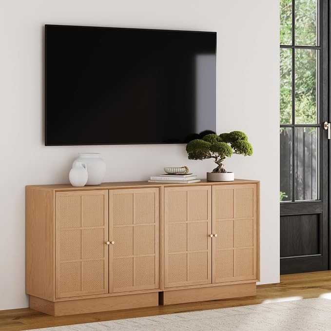 Raw Oak/Rattan