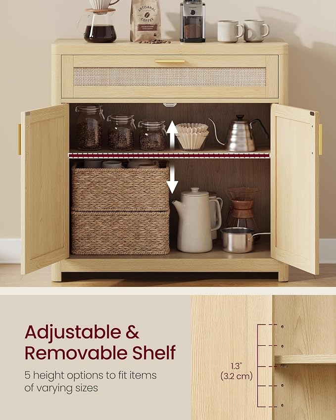 Oak Beige (With Drawer)
