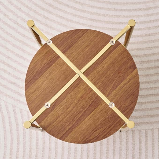 Clear & Walnut