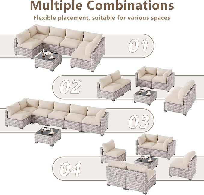 Grey White-beige
