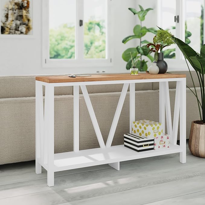 Brushed White Wash/Warm Oak