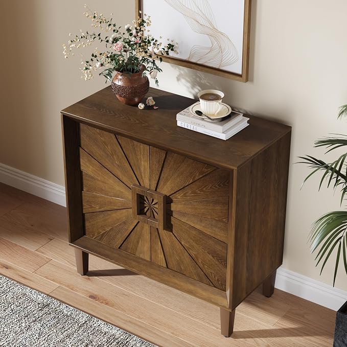 2 Doors Sunburst-antique Brown