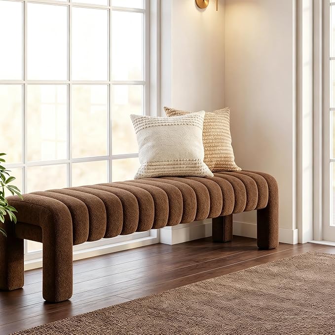 Rust Brown Boucle